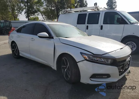2019 Honda Accord Sport из США, поврежденный, VIN 1HGCV2F38KA014593